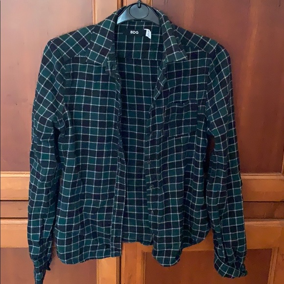 BDG XS flannel 💙 - Picture 1 of 3
